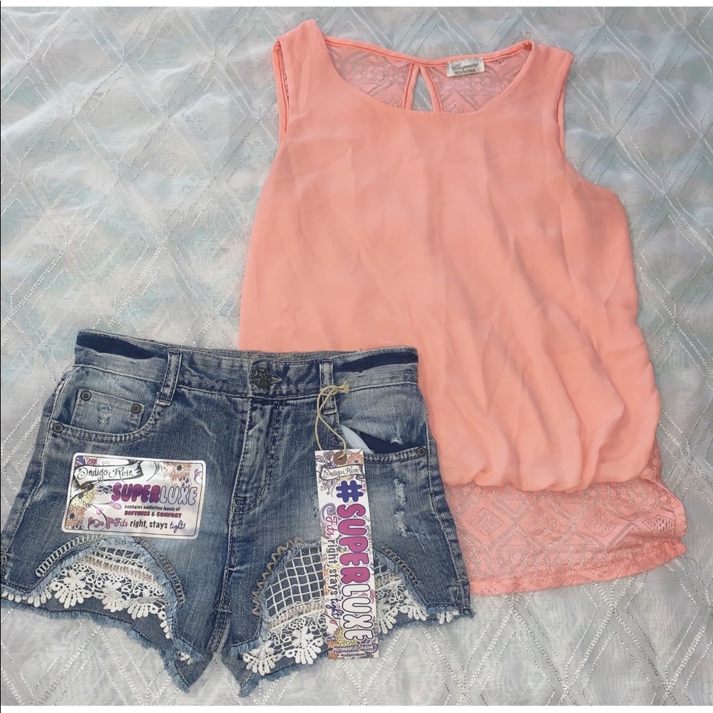 SuperLuxe High Waisted Shorts SIZE 3